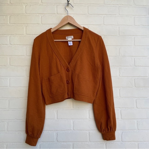 L Space Romy Amber Crop Cardigan - Picture 1 of 5
